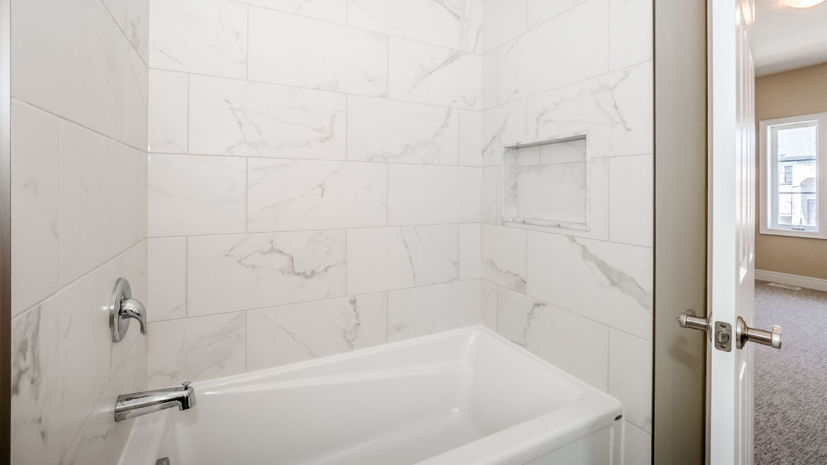 Basement bathroom