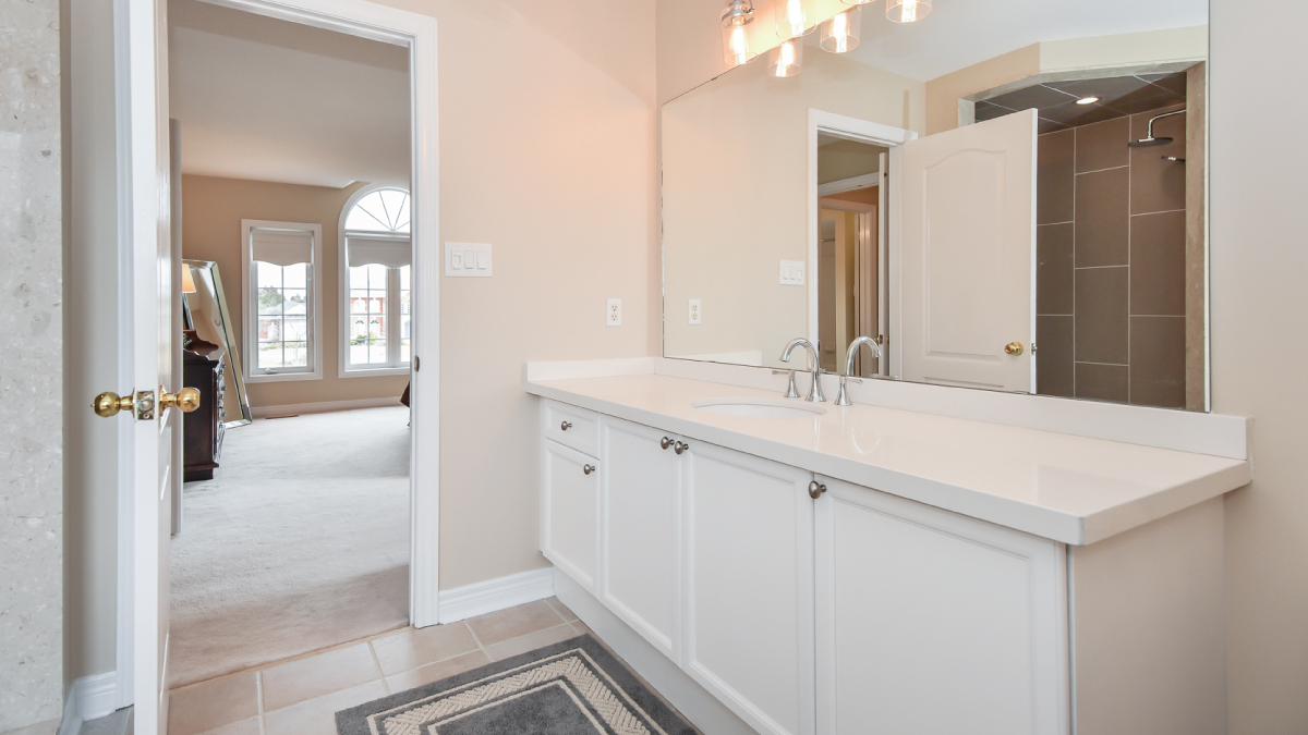 Basement bathroom