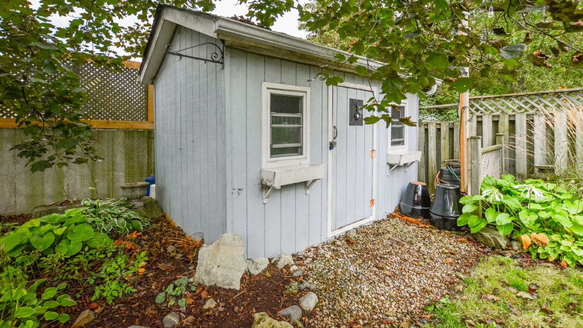 Shed for extra storage